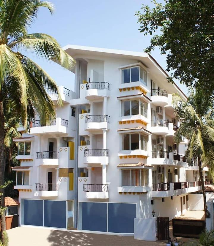Aquavista @ Casa Philomena Apartment Calangute Bagian luar foto