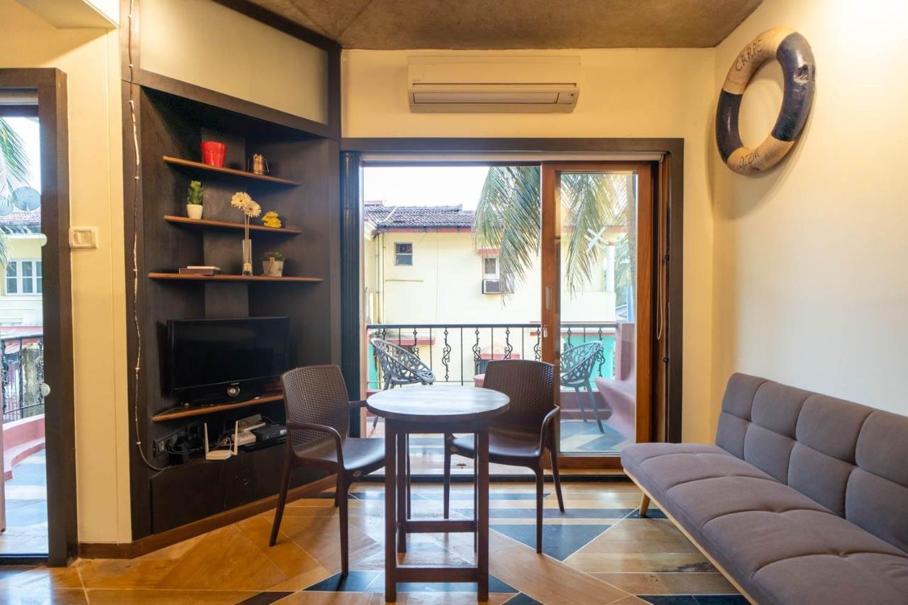 Aquavista @ Casa Philomena Apartment Calangute Bagian luar foto